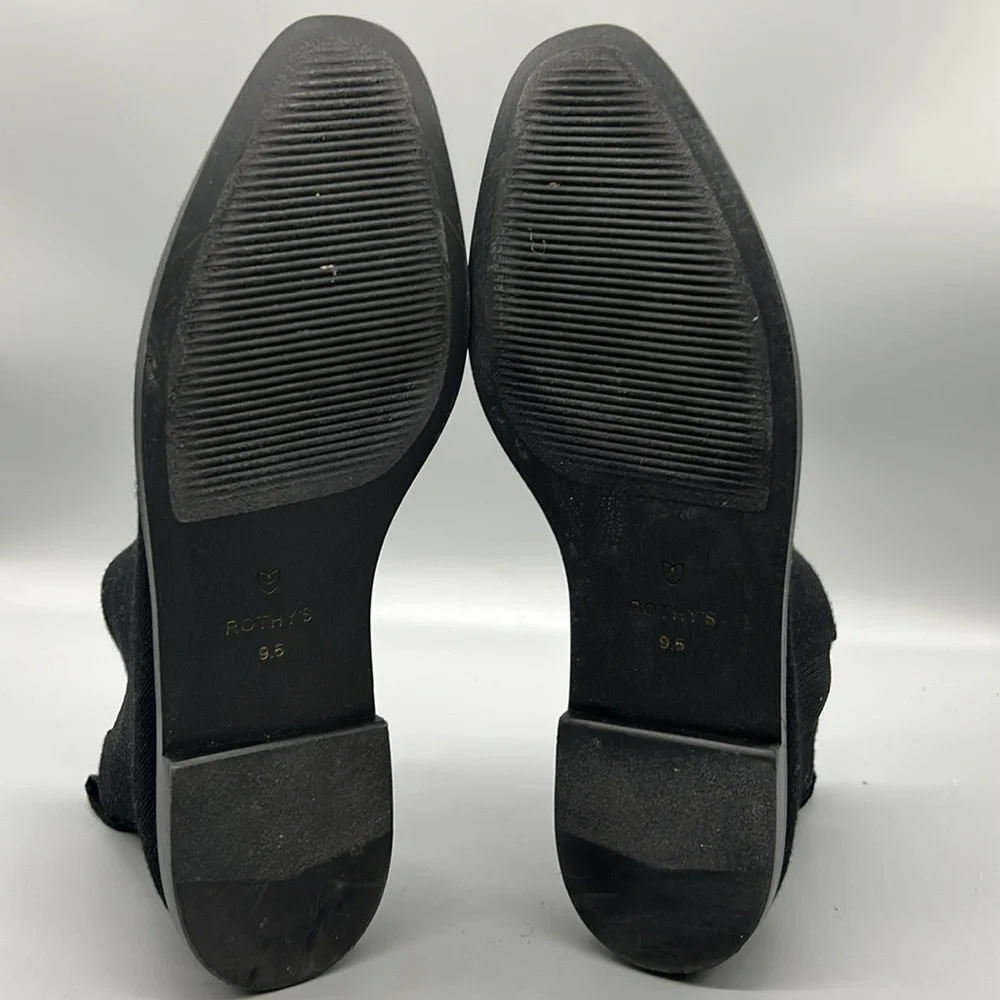 Rothy’s The Merino Ankle Boot in Onyx Black - Picture 6 of 9